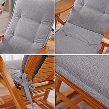 GIMOCOOL - Cuscino per sedia da giardino, imbottitura del nucleo in spugna, lunghezza dello schienale 70 cm, cuscino seduta 50 cm, per panche da giardino e divano