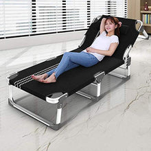 Azyq Cuscino Oversize Chaise Longue Reclinabile Sedie Pieghevoli da Esterno Comoda e Morbida Sedia a Sdraio Pieghevole Lazy Reclinabile Relaxer Reclinabile per il Tempo Libero Portatile Adulto Spiaia