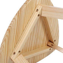 EBTOOLS - Comodino triangolare, con 2 livelli in legno, stabile, comodino, consolle per corridoio, soggiorno, camera da letto, ufficio, stile moderno