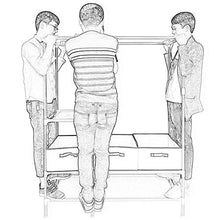 JJZXT Armadio Tessuto, Guardaroba di immagazzinaggio Mobili Camera da Letto Gabinetto Mobili Camera da Letto Guardaroba