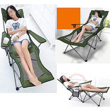 ABBD Sedia a Sdraio da Spiaggia Regolabile, Lettino da Campeggio Portatile Sedia reclinabile Pieghevole, Sdraio reclinabile da Esterno Nero per Piscina-ArmyGreen1
