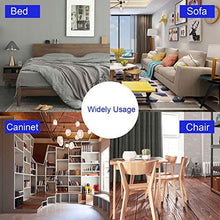 4pcs Bed Frame Anti-Shake Strumenti,Testiera regolabile Bed Frame tappi antishake Fixer, con 8 dadi esagonali no più Wobble…