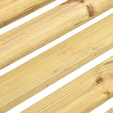 Tidyard Panca Panchina da Giardino 170 cm in Legno di Pino Impregnato,Panchina da Esterno Balcone,Divanetto da Giardino per Esterno in Legno