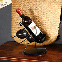 LHQ-HQ Wine Rack Decoration Bar Creativo Decorazione Governo del Vino Wine Rack Display Ant Modello Rack Ferro Vino