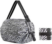 ZMHS - Borsa da viaggio pieghevole con una spalla, portatile, riutilizzabile, con chiusura a cerniera C