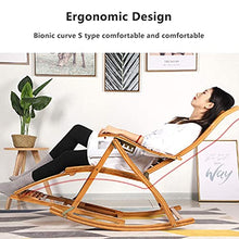 PAKUES-QO Sedia Pieghevole per Esterni Zero Gravity Lounge Lettino Prendisole Sedie da Giardino con Cuscini Spiaggia Giardino Camera da Letto Balcone Soggiorno Cuscinetto Peso 200 kg