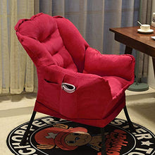 XCXC Pigro Divano Dormitorio Computer Sedia Camera da Letto di Casa Balcone Poltrona Singola Borsa Comoda Sedia Piccolo Divano Morbido Stoccaggio Sedia Design della Sedia del Salone TV Apprendimento