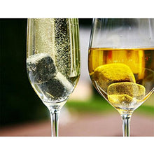 LKXHarleya 6pcs / Set Naturale Piazza Whiskey Stones Wine Cooler Sorseggiando Le Pietre del cubetto di Ghiaccio per Accessori Natalizi