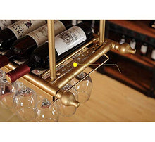 WLABCD Portabampa Del Vino Home Red Holder Ristorante Bar S, Portabicchieri Di Vino Appeso a Testa in Giù in Acciaio Inox Vino in Acciaio Inox Rack Di Vetro Vino Portabicchieri Sottosopra,120X30 Cm,