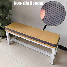 LRuilo - Cuscino per panca da 5 cm di spessore, per sedie a 2 o 3 posti, per mobili da giardino, altalena da interni ed esterni (bianco, 100 x 40 cm)