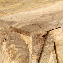 vidaXL Mobile Alfabeto 6 Cassetti Credenza Cassettiera Bella Comoda Pratica Robusta Resistente Durevole Spaziosa 120x35x79 cm Legno Massello Mango