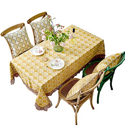 Tovaglia Jacquard Rettangolare Tovaglia Bifacciale Protettore Tovaglie Lavabili Antimacchia Cucina Tavolo Da Pranzo Soggiorno Tavolino, Mobile Tv