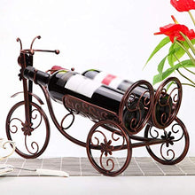 LHQ-HQ Inizio Wine Bar e caffetterie Wine Rack Singolo Vino Rack Creativo Decorazione Domestica Vino Rack European Style Iron & Wine Wine Bottle Holder
