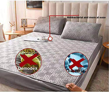 WWQQ Custodia Materasso Copriletto Profonda Lenzuola con Angoli Protezione Doppia/Singola Coprimaterasso per Letto all-Inclusive Addensare E Svolgere Un Ruolo Impermeabile, Anti-Acaro, Antibatterico