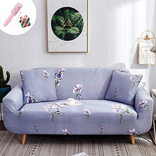 Copridivano Elasticizzato 2 posti 3 posti 4 posti, Morbuy Fodera Copridivani Universale per Divano con Corda Fissa, Sofa Protettore Copertura Divano Antiscivolo (2 posti,Lavanda)