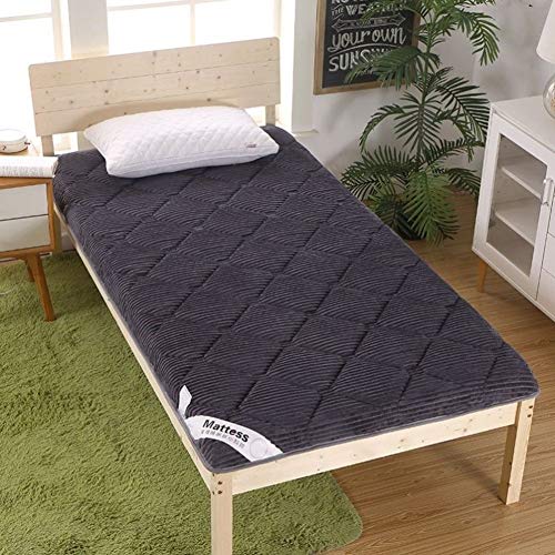 LXSHMF Tatami Materasso da Terra,Spesso Caldo Futon Materasso,Doppia Singolo Pavimento Pieghevole Materasso,Giapponese Tatami Stuoia Addormentata Pigro Letto Divano DormitorioBlu 150x200cm(59x79inch)