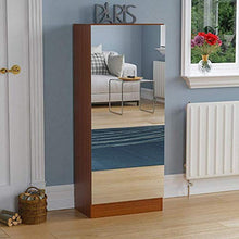 MYYINGELE Piccolo Specchio Scarpiera   Corridoio Armadio Magazzino Organizzatore   Calzatura Cremagliera del banco   Alto Diritto Legno Unitࠠ Oak   120 Centimetri
