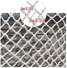 Protective net decoration / 3 * 6m Bianco Net decorativo - Sicurezza bambini rete di protezione Net Balcone Stair antiurto Tessitura Kindergarten netto della rete del recinto mano Net struttura tradiz