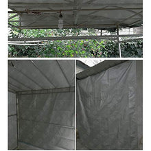 LSZ Addensare Panno Impermeabile all'Aria Aperta Panno Solare Protezione Solare telone Impermeabile baldacchino Ombra Oxford Tela Tela Cerata di plastica Vele Parasole (Color : A, Size : 2 * 2m)