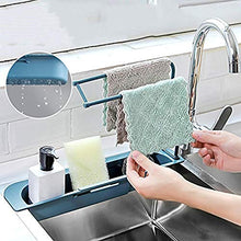 BANGSUN - Lavabo telescopico per lavabo, pratico e pratico supporto di scarico espandibile grigio