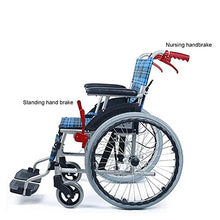 Carrozzine Semoventi, Transit Portatile da Viaggio Pieghevole Portatile, Lega di Alluminio Monopattino per Disabili Trolley per Disabili Trasporto per Anziani/Disabili Trolley per Scooter A