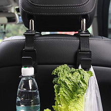 2 PCS Car Headrest Hooks,Universal Car Vehicle Back Seat Headrest Hanger Holder Hook for Bag Purse Cloth Grocery C