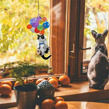 Ornamento da Appendere per Auto di Gatto/Cane con Palloncino Colorato, Ornamento da Appendere Per Auto di Gatto e Palloncino, Ornamento da Appendere per Cane e Palloncino