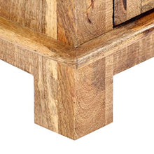 FAMIROSA Credenza con 4 Cassetti 160x40x85 cm Legno Massello di Mango