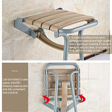 Sgabelli Mobili da Bagno Bagno Bagno Appeso A Parete Pieghevole Bagno di Sicurezza Doccia Poltrona Bracciolo Acciaio Inossidabile Sicuro E Durevole Peso del Cuscinetto 100kg