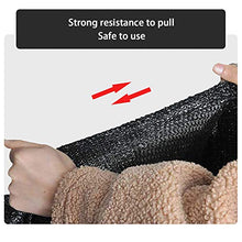 BMDHA Frangivista Ampia Applicazione, antiossidante, Copri Ringhiera Balcone Flessibile AntiPull, Pannelli per Recinzioni Pregevole Fattura Bellissimo,Nero,7×8m