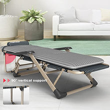 CJW-LC Sedia Sdraio Reclinabile, Pieghevole E Reclinabile con Cuscino per La Testa,Sedie A Sdraio Portatili Relaxer Sedia Reclinabile Oversize Leggera Sedia A gravità Zero, Max 200 kg