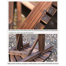 Giardino Esterno Panchina da Giardino,Anticorrosivo In Legno Massello Cortile Balcone Panchina Terrazza Fioriera,Sedia da Veranda Resistente Alle Intemperie,Per Panchine Decorative da Prato