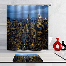LIYAN Combinazione Bagno. Immagini Chiare E Colori Vivaci Rendono Il Tuo Bagno Pieno di Vita. Accessori da Bagno. I Maestosi Grattacieli della Città.