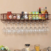 Supporto del vino, Bicchiere da vino supporto della cremagliera della cucina parete ha appeso vino, vetro di vino Rack Hanging Coppa Rack, attaccatura del supporto di Calice mensola creativa Vino Ross