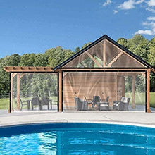LSXIAO Telone Impermeabile, Copertura della Tenda Trasparente, 120GSM Occhiello Migliorato Include Cavo Elastico Sferico per Le Barche, Piscina, Mobili da Giardino (Color : Chiaro, Size : 2.2x1.6M)