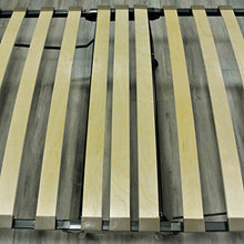 Baldiflex Brandina Pieghevole con Materasso Singolo in Water Foam H 10 Cm Misura brandina 90x200 cm doghe in Legno di faggio Albert con Ruote