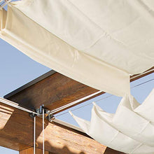 Windhager Tenda Set Completo per pergola o Giardino d'inverno, 270 x 140 cm, Bianco Crema, 10868