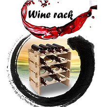 Portabottiglie in Legno Portabottiglie da Vino da appoggio Portabottiglie da Vino da appoggio - Decorazioni per la casa, Facile da installare-15 cm