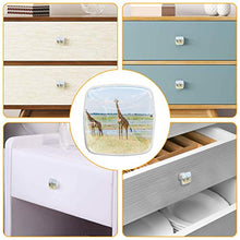 Giraffa Africa 4 PCS Pomelli per Porta, Pomolo per Mobile, Pomelli per Mobili con Viti, Maniglia per Armadietto, Pomelli per Porta, Pomelli per Cassetti per Porta, Armadio, Cassetto e Credenza