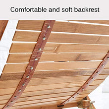 WUY Sedia da Giardino LQ Sedia a Sdraio Pieghevole e Regolabile con terrazza Esterna con poggiatesta Staccabile per Balcone Giardino Esterno in Campeggio terrazza