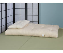 Vivere Zen - Futon Adaki 8 cm. per Bambini - Rivest. Silver Antibatterico - Misura 60x120 cm