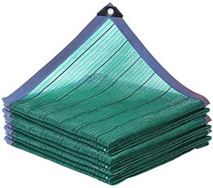 MVNZXL Rete per paravento per Recinzione, Rete in Tessuto ombreggiante all'85%, Rete Verde Resistente ai Raggi UV con Occhielli, per pergolato da Giardino Esterno (10x13ft)
