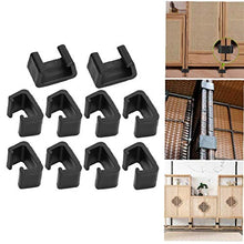 Clip Outdoor Furniture Patio Wicker clip di plastica Divano Connect Clamps per sedie mobili da giardino del sofà 10PCS 5.25CM