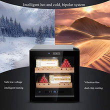 Ljf Cigar Humidors Home Electronic Cigar Box Cigar Cabinet gabinetto di idratazione termostatica può Contenere 200 Regalo di Risparmio energetico (Color : Black, Size : 43.5 * 51 * 48CM)