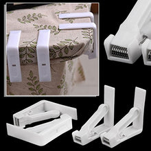 VEED 4 Pezzi tovaglia Copertura Morsetto tovaglia Clip Matrimonio Festa Picnic Titolare all'aperto