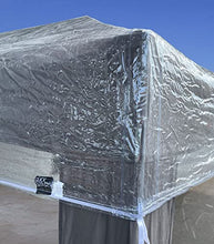 QUICK STAR Gazebo Cover Protettiva Pavillon 2 x 2 m Impermeabile Protezione dagli Agenti atmosferici Trasparente