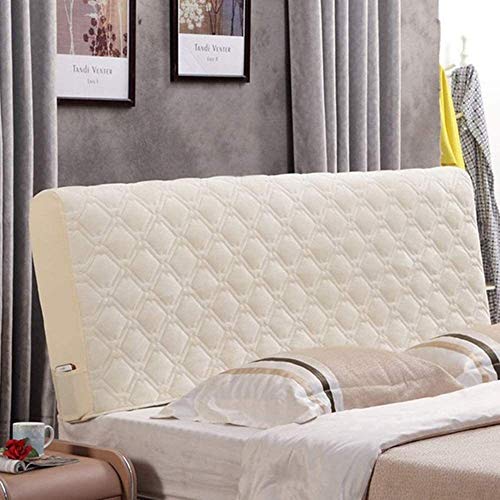 HOME MEIRONG Copertura Testata Letto Matrimoniale/Fodera Testata Letto Elastica Protezione Testata Letto Elastico Addensare all-Inclusive Copri Testata Letto Matrimoniale,Colour1-180cm