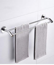 Portasciugamani bagno portasciugamani in acciaio inox barra singola portaoggetti dell'hotel porta asciugamani da parete appeso a parete-40 cm.