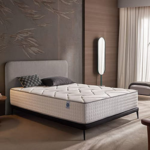 Naturalex | Memory S | Materasso Memory 30 cm | Piazza e Mezza 140x200 cm Alto Adattamento Di Forma | Anatomico in Lattice e Schiuma Memo-Sensibile Multi Densità | Sistema Auto Ventilante | Rigido