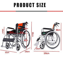 Sedia A Rotelle Semovente, Dispositivo di Mobilità Leggero per Utenti Anziani, Portatori di Handicap E Disabili, Sedia A Rotelle Portatile per Indipendenza O comodità del Custode A